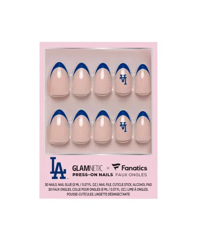 Wincraft Glamnetic X Fanatics Los Angeles Dodgers Nail Kit In Metallic