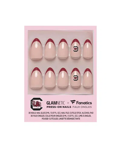 Wincraft Glamnetic X Fanatics South Carolina Gamecocks Nail Kit In Transparent