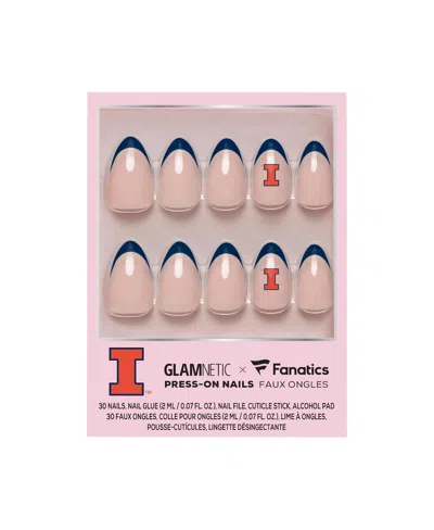 Wincraft Glamnetic X Illinois Fighting Illini Nail Kit In Transparent