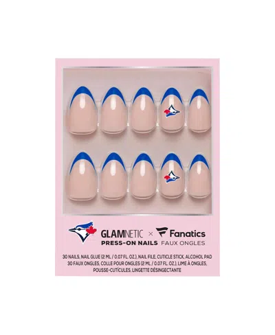 Wincraft Glamnetic X Toronto Blue Jays Nail Kit In Pink