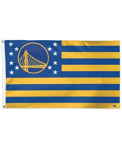 Wincraft Golden State Warriors 3' X 5' Stars Stripes One-sided Flag In Transparent