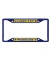 Wincraft Golden State Warriors Chrome Color License Plate Frame In Blue