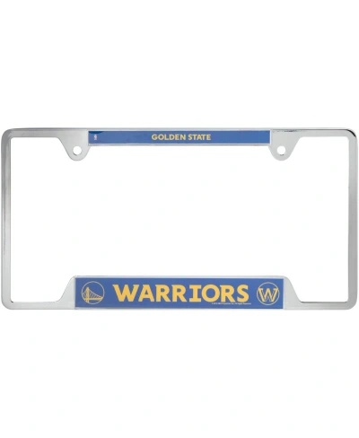 Wincraft Golden State Warriors Metal License Plate Frame In Multi