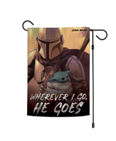 Wincraft Grogu Star Wars 12.5" X 18" Double-sided Garden Flag In No Color