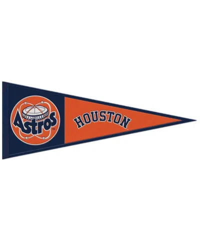 Wincraft Houston Astros 13" X 32" Retro Logo Pennant In Multi