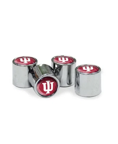 Wincraft Indiana Hoosiers Valve Stem Covers In Transparent