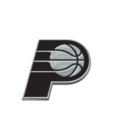 Wincraft Indiana Pacers Team Chrome Car Emblem In Black