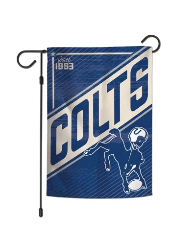 Wincraft Indianapolis Colts 2-sided 12'' X 18'' Team Garden Flag In Transparent