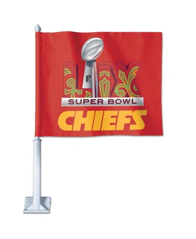 Wincraft Kansas City Chiefs 2024 Afc Champions 11.75" X 14" Double-sided Car Flag In No Color