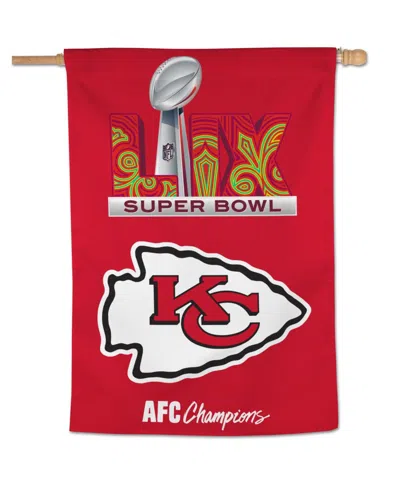 Wincraft Kansas City Chiefs 2024 Afc Champions 28" X 40" Single-sided Vertical Banner In No Color