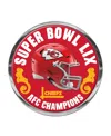 Wincraft Kansas City Chiefs 2024 Afc Champions Domed Metal Auto Emblem In No Color