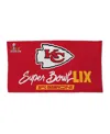 Wincraft Kansas City Chiefs 2024 Afc Champions Locker Room 22" X 42" Double-sided Celebration Towel In No Color