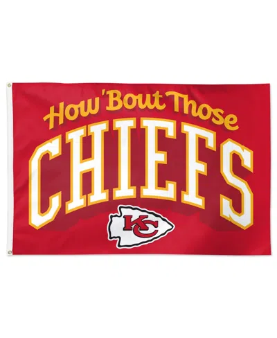 Wincraft Kansas City Chiefs 2026 Red Thursday 4' X 6' Single-sided Deluxe Red Friday Flag In Multi