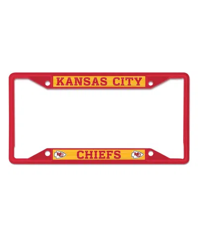 Wincraft Kansas City Chiefs Chrome Color License Plate Frame In No Color