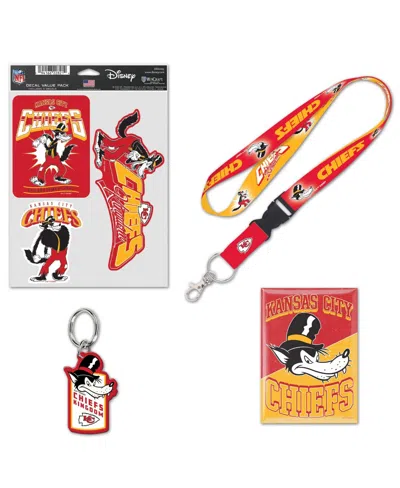Wincraft Kansas City Chiefs Disney X Nfl Big Bad Wolf Fan Pack In Multi