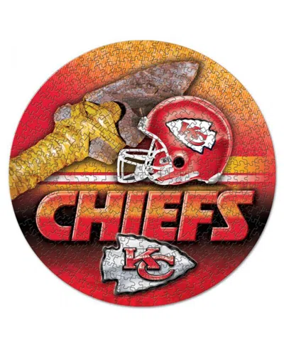 Wincraft Kansas City Chiefs Round 500-piece Puzzle In No Color