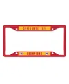 Wincraft Kansas City Chiefs Super Bowl Lvii Champions Metal Laser Cut Color License Plate Frame In Red