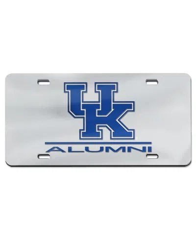 Wincraft Kentucky Wildcats Alumni Laser Cut License Plate In Gray