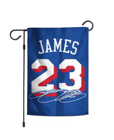 Wincraft Lebron James Philadelphia 76ers 12" X 18" Double-sided Garden Flag In Blue