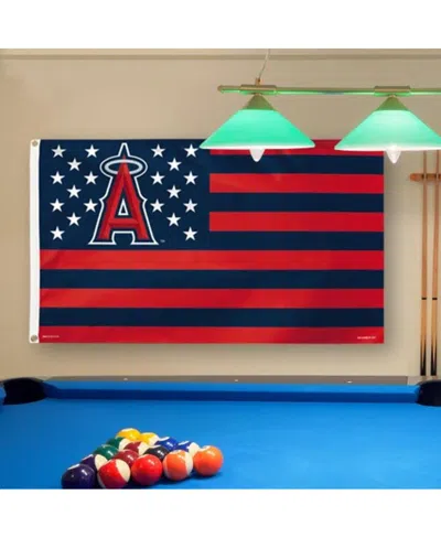 Wincraft Los Angeles Angels Deluxe Stars And Stripes 3' X 5' Flag In Multi
