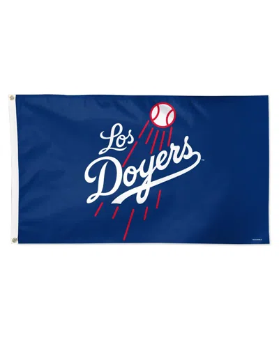 Wincraft Los Angeles Dodgers 3' X 5' Los Doyers Deluxe Single-sided Flag In Transparent