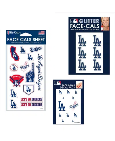 Wincraft Los Angeles Dodgers 4" X 7" Waterless Tattoos Set