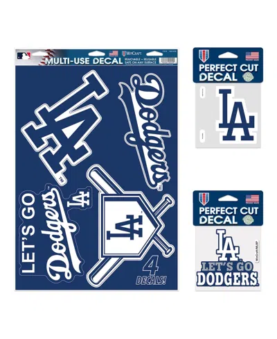 Wincraft Los Angeles Dodgers Decal Variety Pack In Multi