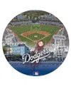 Wincraft Los Angeles Dodgers Round 500-piece Puzzle In Blue