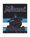 Wincraft Miami Marlins Ultra Plush 50" X 60" Throw Blanket In Multi