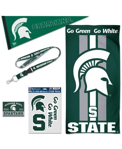 Wincraft Michigan State Spartans House Fan Accessories Pack In No Color