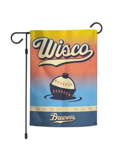 Wincraft Milwaukee Brewers 2026 City Connect Double-sided 12" X 18" Garden Flag In Multi