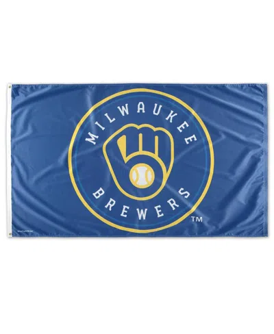 Wincraft Milwaukee Brewers Deluxe Stars Stripes 3' X 5' Flag In No Color