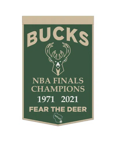 Wincraft Milwaukee Bucks 24" X 38" Championship Banner In No Color