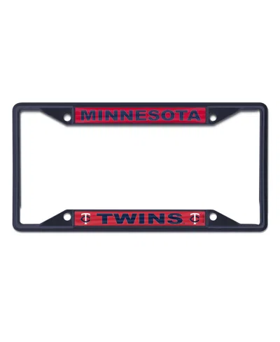 Wincraft Minnesota Twins Chrome Color License Plate Frame In Multi