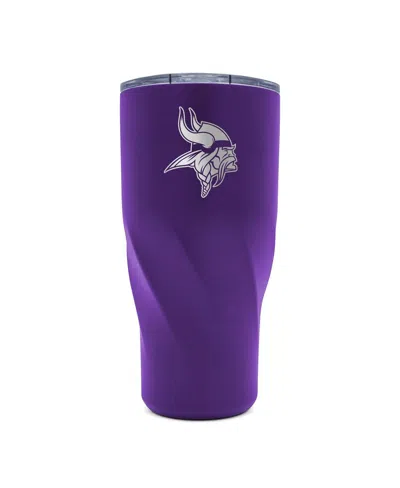 Wincraft Minnesota Vikings 30oz. Morgan Stainless Steel Tumbler In Purple