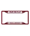Wincraft Mississippi State Bulldogs Chrome Color License Plate Frame In Red