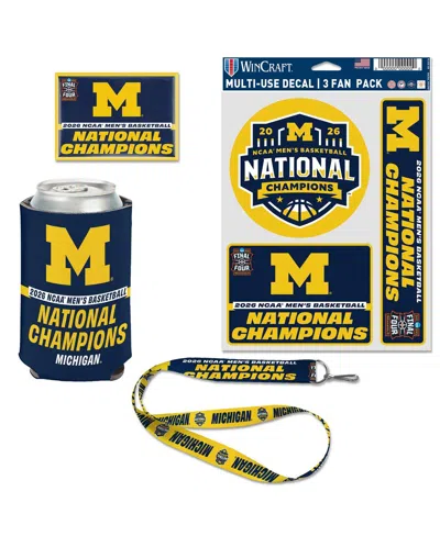 Wincraft Ncaa Men's Basketball National Champions Fan Pack In Multi