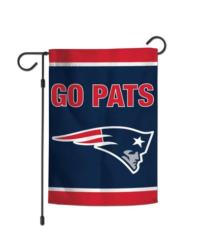 Wincraft New England Patriots 2-sided 12'' X 18'' Garden Flag In Multi