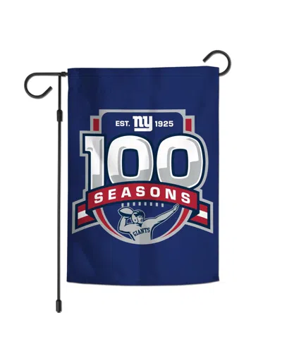 Wincraft New York Giants 100th Season 12" X 18" Two-sided Garden Flag In No Color