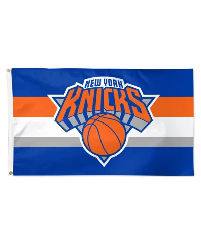 Wincraft New York Knicks 3' X 5' Horizontal Stripe Deluxe Single-sided Flag In Multi