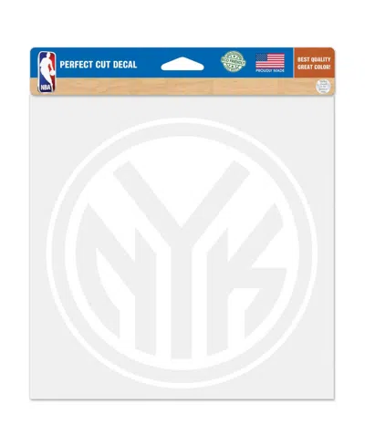 Wincraft New York Knicks 8" X 8" Perfect Cut Decal In No Color
