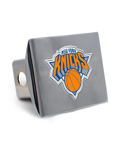 Wincraft New York Knicks Premium Metal Hitch Cover In Gray
