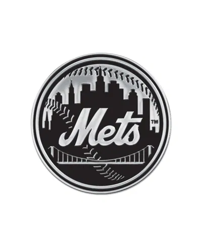 Wincraft New York Mets Team Chrome Car Emblem In Multi