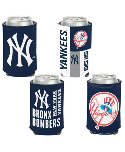 Wincraft New York Yankees 4-pack 12oz. Can Cooler Set In No Color