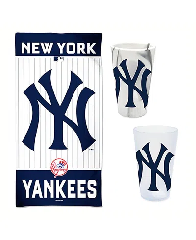 Wincraft New York Yankees Beach Day Accessories Pack In Multi