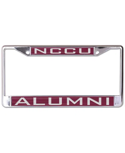 Wincraft North Carolina Central Eagles Alumni License Plate Frame In Transparent