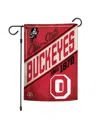 Wincraft Ohio State Buckeyes 12" X 18" Throwback Logo Double-sided Garden Flag In No Color