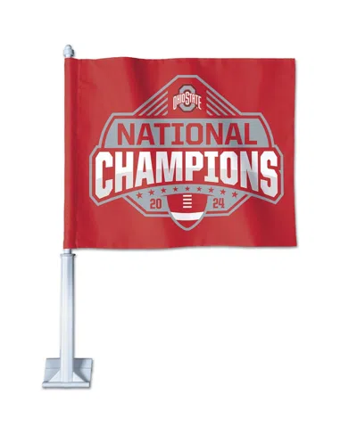 Wincraft Ohio State Buckeyes College Football Playoff 2024 National Champions 11" X 13" Double-sided Car Flag In No Color
