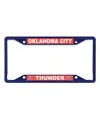 Wincraft Oklahoma City Thunder Chrome Color License Plate Frame In Blue
