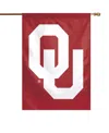 Wincraft Oklahoma Sooners 28" X 40" Big Logo Single-sided Vertical Banner In Red
